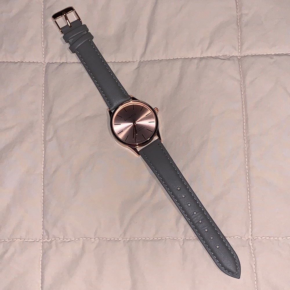 MONROÉ Classique Watch in Sunburst Solérose #PoshAffiliate
